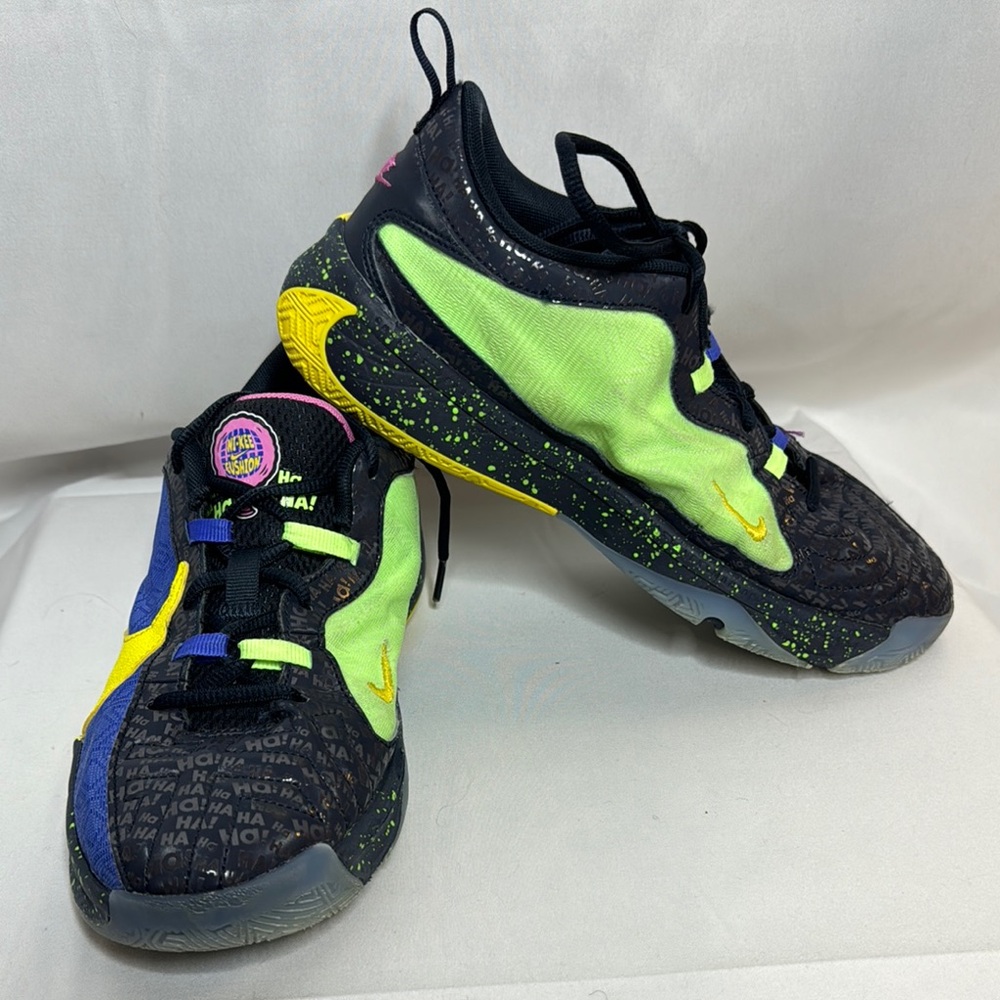 Nike Zoom Freak 5 Hahaha Basketball Sneakers Size 7 Y